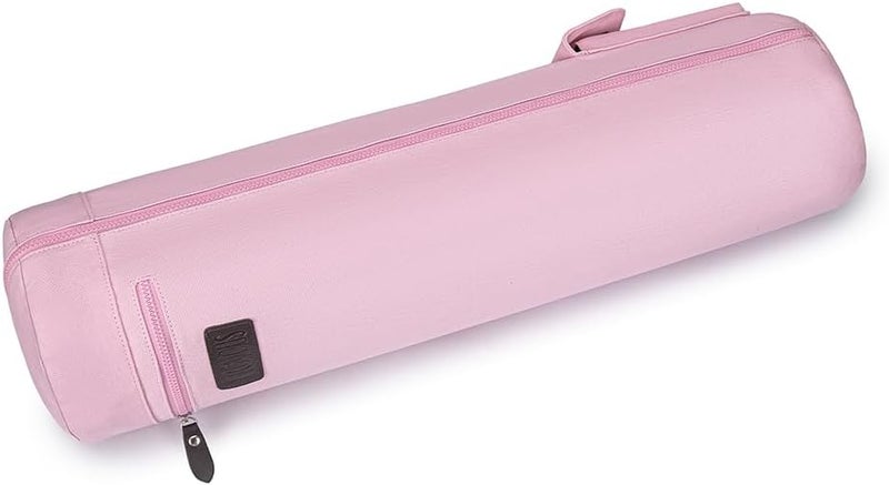 Fremous Yoga Mat Bag,Full-zip Exercise Yoga Mat Canvas Carry Bag for Women and Men - Double Storage Pocket,Easy Access Zipper, Adjustable Shoulder Strap and Handle,Fits Most Mat - Image 4
